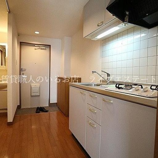 キッチン周りはゆったりした印象 居室にはクローゼット付きですっきりと暮らせます