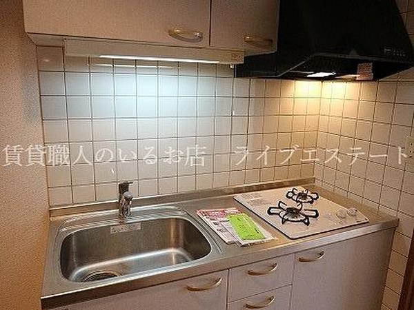 2口コンロのシステムキッチン 自炊派にオススメ!使い勝手のいいキッチン