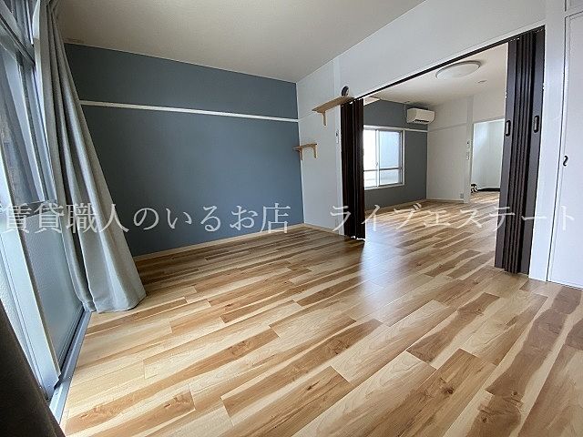 南向きで日当たり良好です